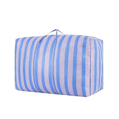 Túi vải thô nylon có khóa kéo